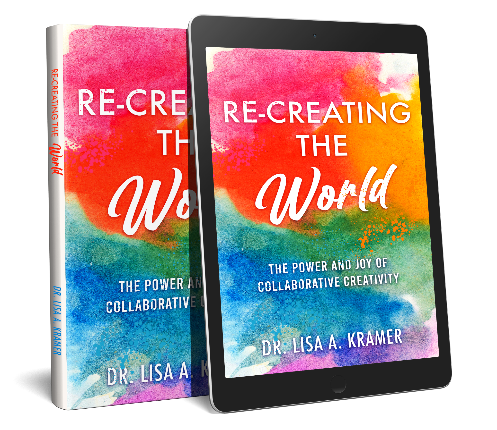 An image of Re-Creating the World book covers
